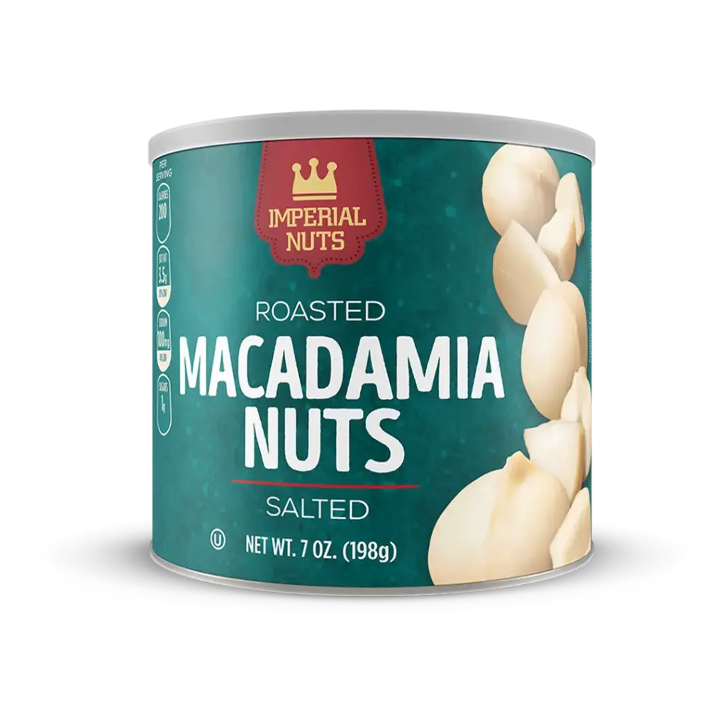 אגוזי מקדמיה מלוחים וקלויים 200 גרם