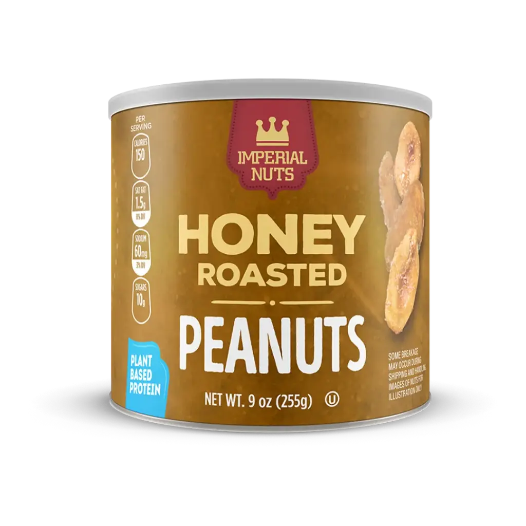 בוטנים קלויים בתיבול דבש 255 גרם