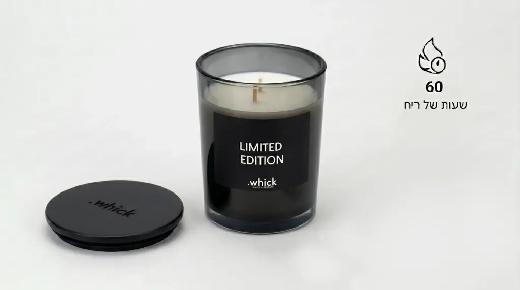 נר בניחוח limited edition מבית Whick