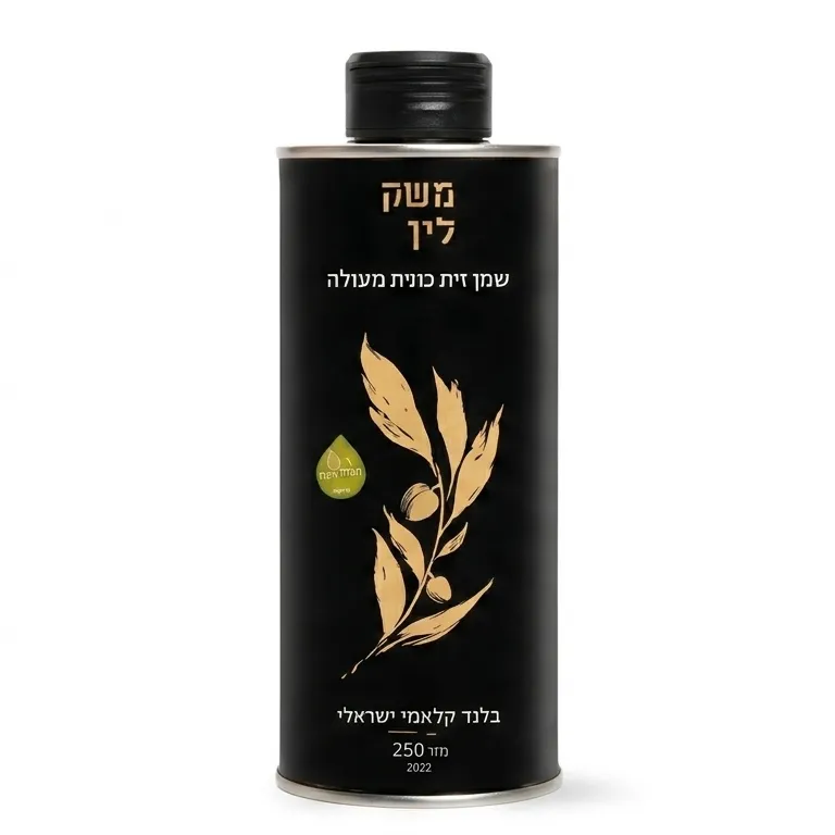 [120032] שמן זית ישראלי כתית מעולה בפחית (400 מל)