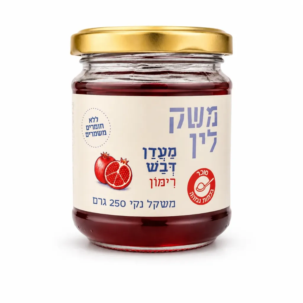 מעדן דבש רימון 250 גר'